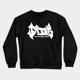Satans '83 White Crewneck Sweatshirt